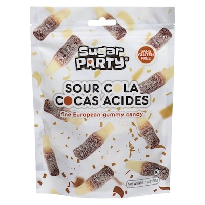 Sugar Party Cocas acides 170 g, 4,11 $/100g