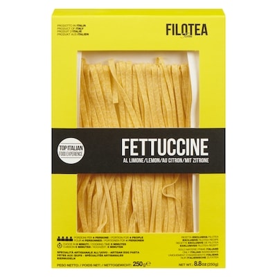 Filotea Pâtes aux œufs fettuccine au citron 250 g, 3,40 $/100g
