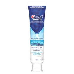 Crest 3DWhite Advanced, tic Fresh 135 ml, $5.77/100ml