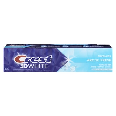Crest 3D White Toothpaste, Arctic Fresh 135 ml, $7.40/100ml