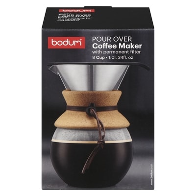 Bodum Coffee Maker with Perminant Filter 1 ea, $34.00/1ea