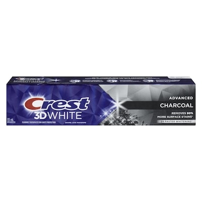 Crest 3D White Toothpaste, Charcoal 135 ml, $7.40/100ml