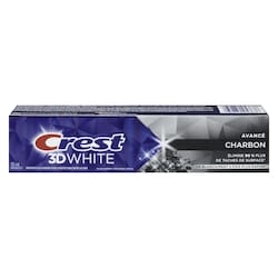 Crest Dentifrice 3D White, charbon de bois 135 ml, 4,44 $/100ml