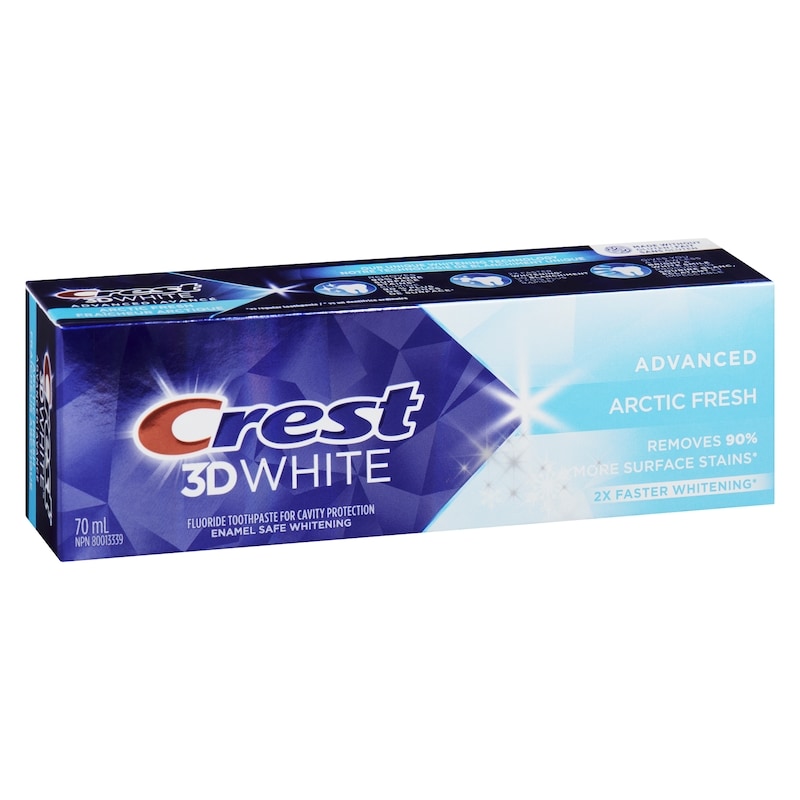 3D Whitening Toothpaste, Advanced Artic Fresh, 2X Faster Whitening