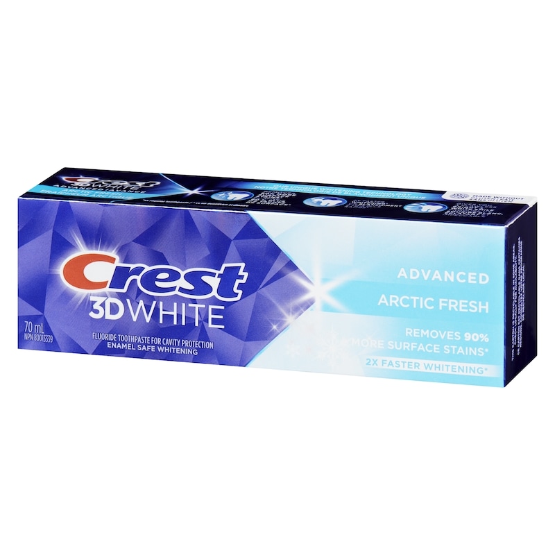3D Whitening Toothpaste, Advanced Artic Fresh, 2X Faster Whitening
