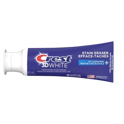 Crest 3D White Stain Eraser Toothpaste 65 ml, $6.60/100ml