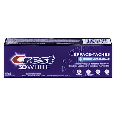 Crest Dentifrice 3D White Stain 65 ml, 9,22 $/100ml