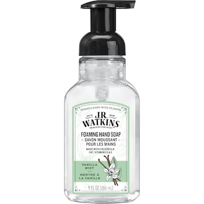 J.R. Watkins Foaming Hand Soap, Vanilla Mint 266 ml, $2.06/100ml