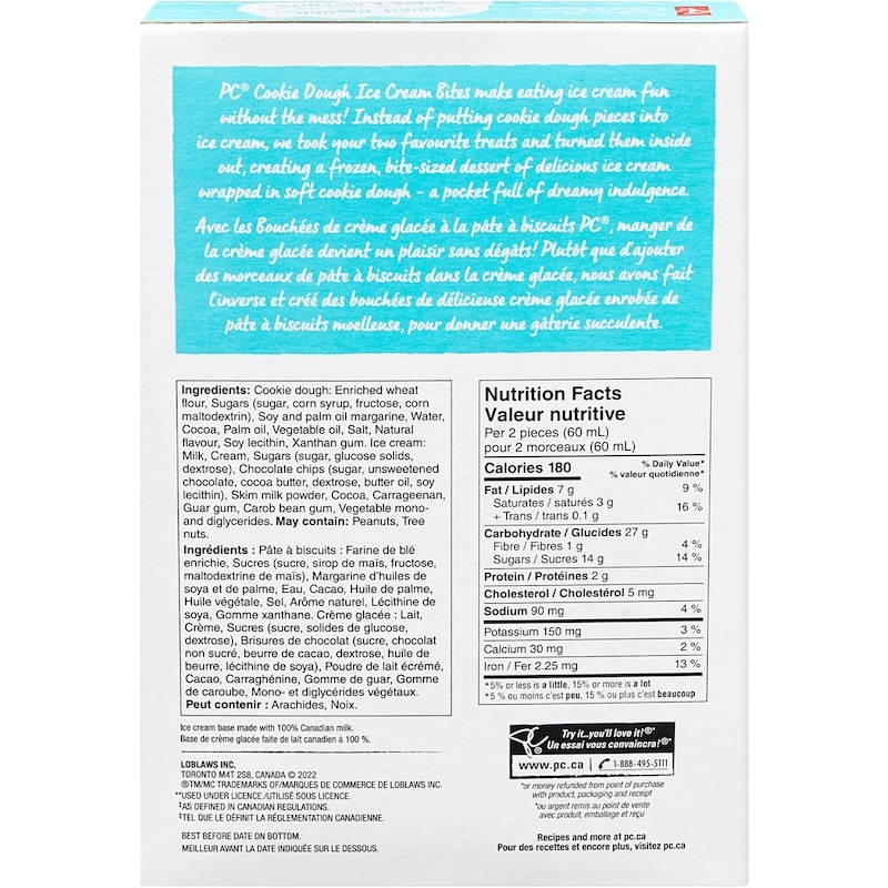 Triple Chocolate Cookie Dough Ice Cream Bites