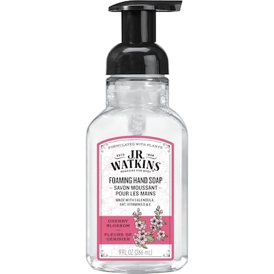 J.R. Watkins Foaming Hand Soap Cherry Blossom 266 ml, $2.18/100ml