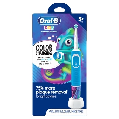Oral B Kid's Rechargeable Toothbrush, Ages 3+ 1 ea, $42.99/1ea