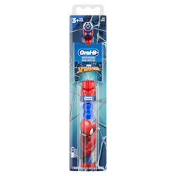 Oral B Kid's Battery Toothbrush featuring Marvel's Spiderman, Soft Bristles, for Kids 3+ 1 ea, $7.99/1ea