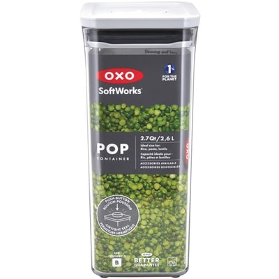 Oxo Moyen contenant retangulaire POP 2.0 Softworks 1 ea, 20,00 $/1ch