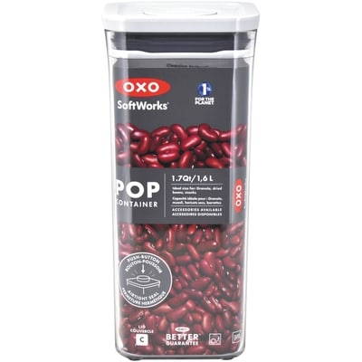 Oxo Softworks POP 2.0 Rectangle Short Container 1 ea, $18.00/1ea