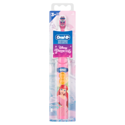 Kid's Battery Toothbrush featuring Disney's Little Mermaid, Soft Bristles, for Kids 3+