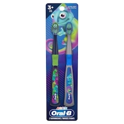 Kid's Extra Soft Chameleon Toothbrush 3+ years, 2-Pack
