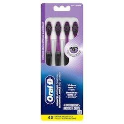 Charcoal Soft Toothbrush 4-Pack