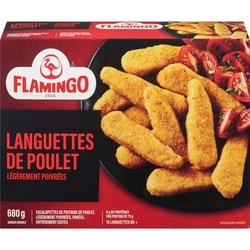 Flamingo Languettes de poulet légèrement poivrées 680 g, 2,06 $/100g
