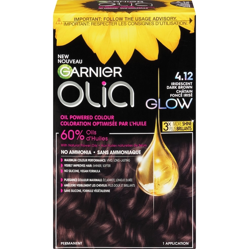 Hair Colour, 4.12 Iridescent Dark Brown