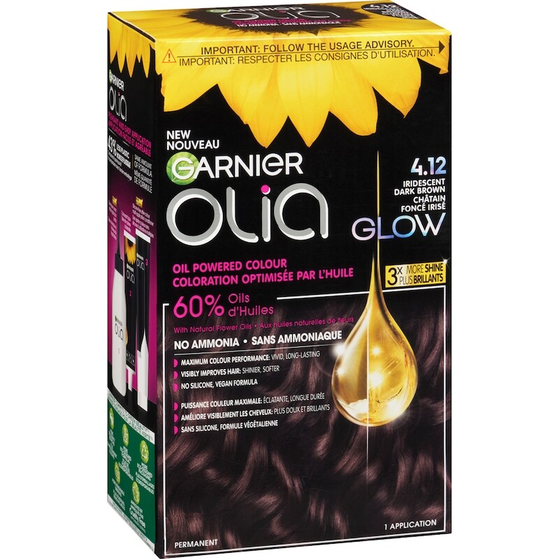 Hair Colour, 4.12 Iridescent Dark Brown