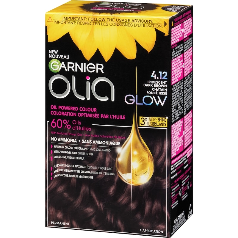 Hair Colour, 4.12 Iridescent Dark Brown