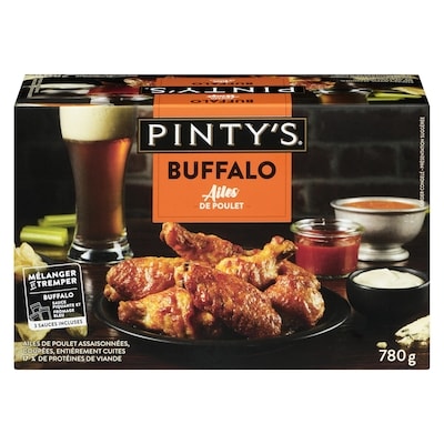 Pinty’s Ailes de poulet Buffalo 780 g, 2,56 $/100g