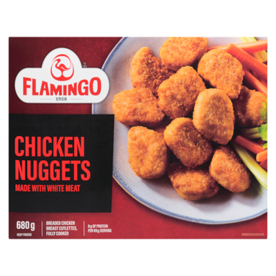 Breaded Chicken Breast Nuggets