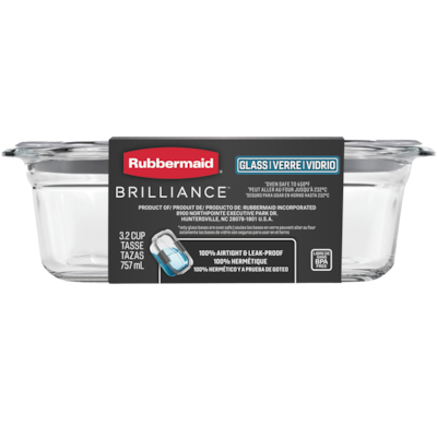 Rubbermaid Conteneur de conservation des aliments Brilliance 1 ea, 17,00 $/1ch