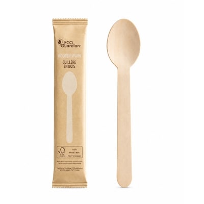 null Wooden Spoon, Natural, Individually Wrapped (600 count) 100 ea, $0.09/1ea