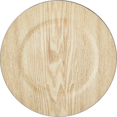 Life at Home Assiette de présentation effet grain de bois 1 ea, 4,00 $/1ch