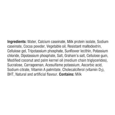 Chocolate Protein Shake
