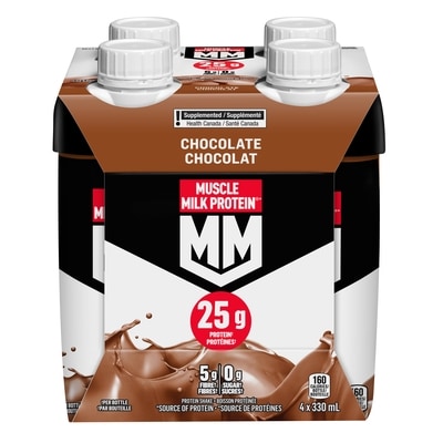 Muscle Milk Protein Chocolat Boisson Sportifs 330 ml, 1,17 $/100ml