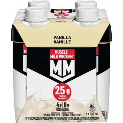 Muscle Milk Protein Vanille Boisson sportifs 330 ml, 0,98 $/100ml