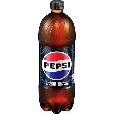 Pepsi Zero 1 l, $0.20/100ml