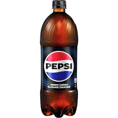 Pepsi Zéro sucre 1 l, 0,20 $/100ml