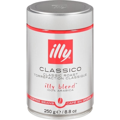 Illy Classico Coffee Beans Classic Roast 250 g, $6.00/100g