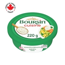 Boursin Cuisine Shallot & Chive Cream Sauce 220 g, $2.27/100g