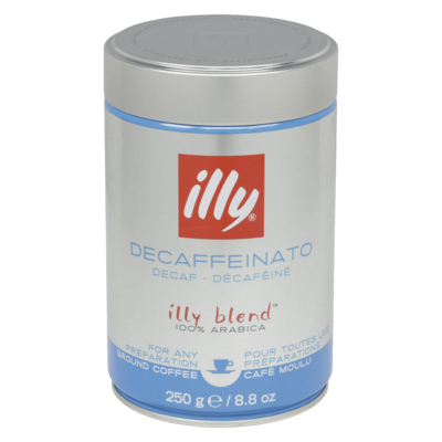 Illy Decaffeinato café moulu décaféiné 250 g, 6,80 $/100g