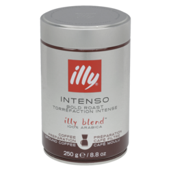 Illy Intenso Ground Coffee Bold Roast 250 g, $6.40/100g