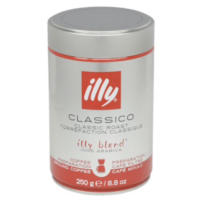 Illy Illy Blend Ground Coffee Classico Classic Roast 250 g, $6.40/100g
