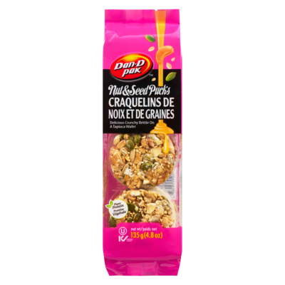 Dan D Pak Pucks Nut & Seed 135 g, $2.96/100g