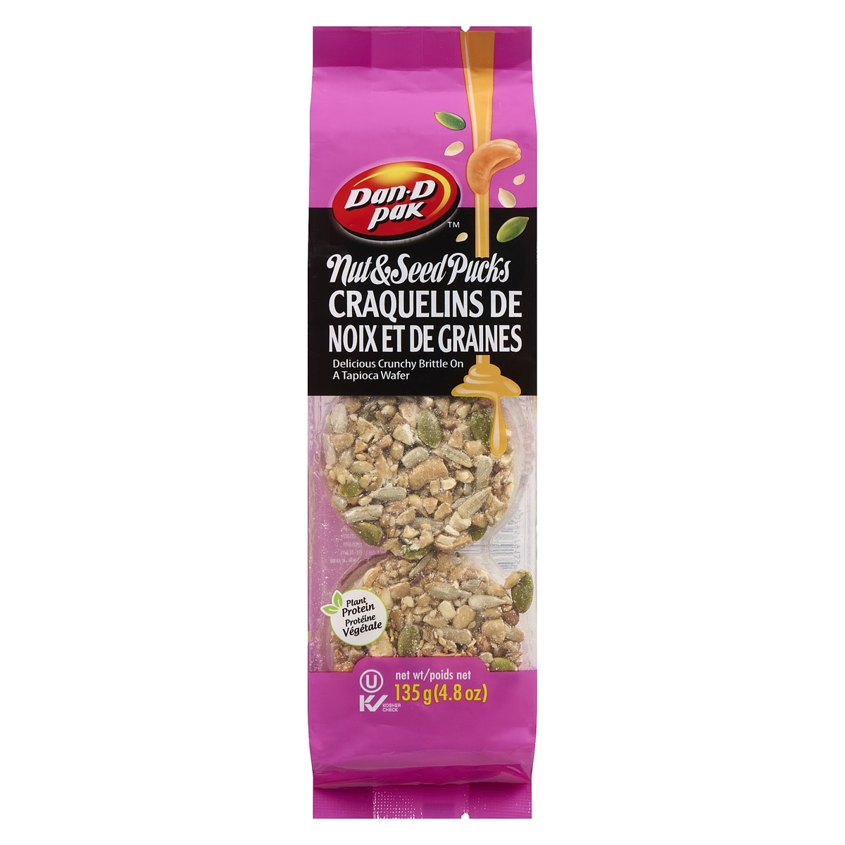 Dan D Pak Craquelins noix et de graines 135 g, 2,96 $/100g