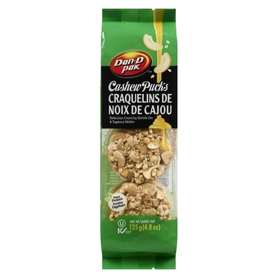 Dan D Pak Pucks Cashew 135 g, $2.96/100g