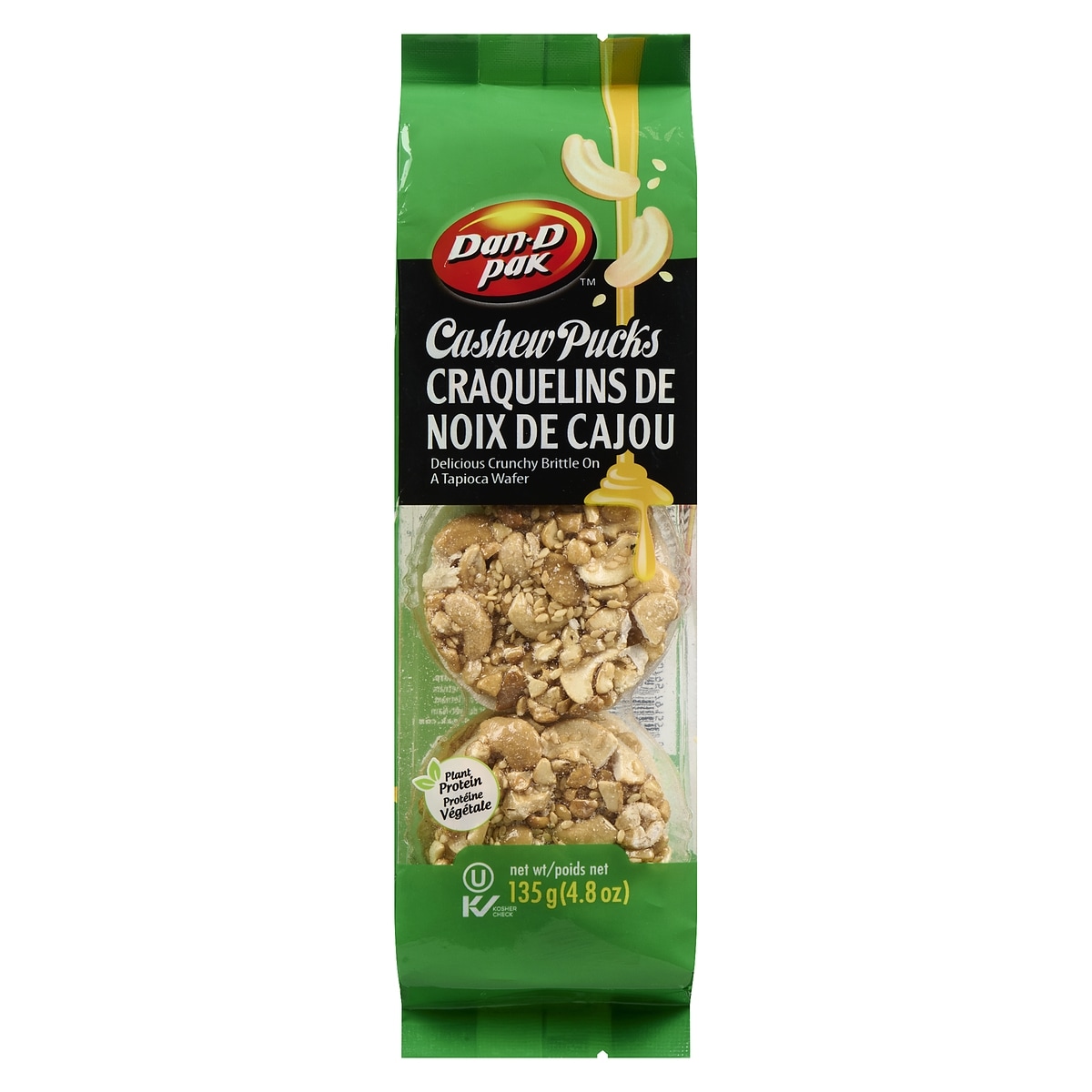 Dan D Pak Craquelins noix de cajou 135 g, 2,96 $/100g