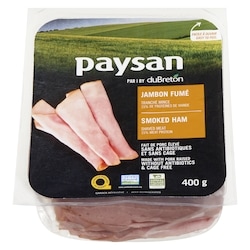Paysan Jambon fumé 400 g, 3,37 $/100g