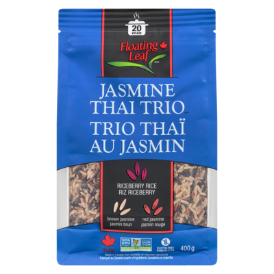 Floating Leaf Jasmine Thai Trio Riceberry Rice 400 g, $1.37/100g