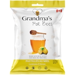 Grandma's For Bees Honey Drops Lemon 80 g, $7.49/100g
