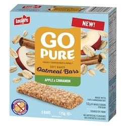 Go Pure Oatmeal Bars Apple Cinnamon