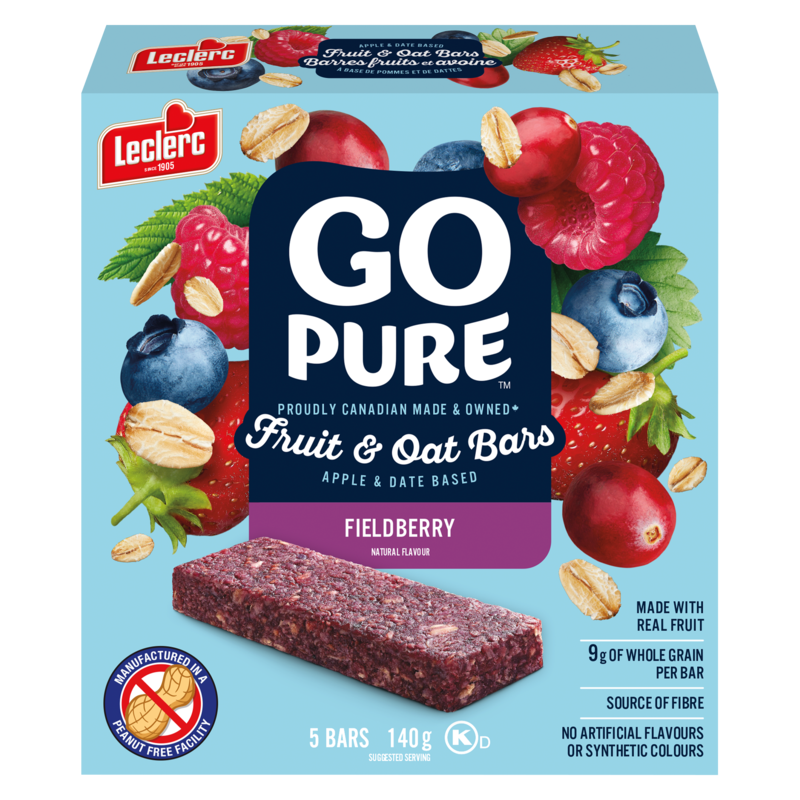 Go Pure Fruit & Oat Bars Fieldberry