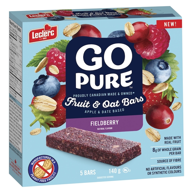 Go Pure Fruit & Oat Bars Fieldberry